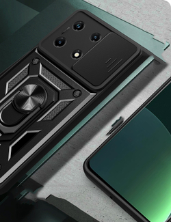Чехол с кольцом Bumper Case для Infinix Note 30 Pro