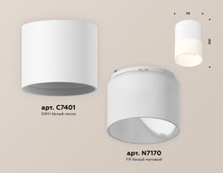 Ambrella Комплект накладного светильника с акрилом MR16 Накладные XS7401045