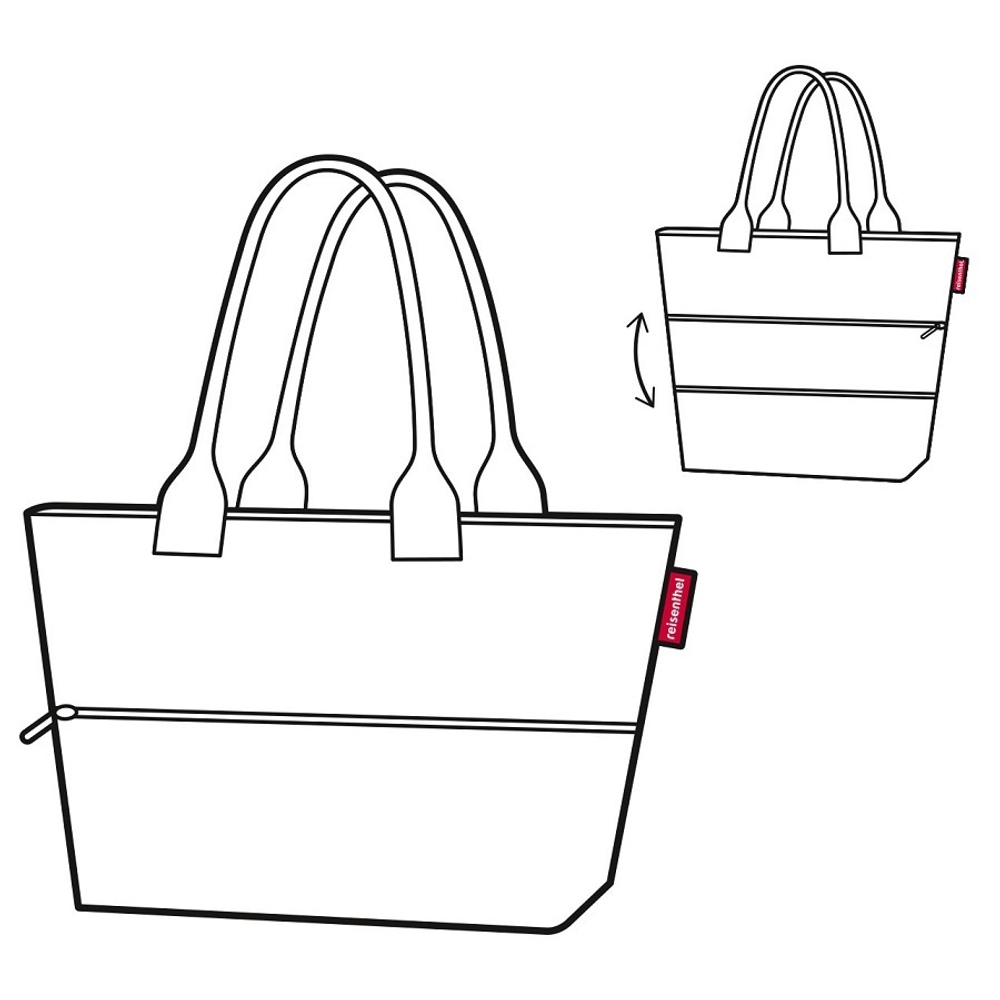 Сумка shopper e1 happy flowers