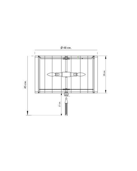 Потолочный светильник "Тампа"