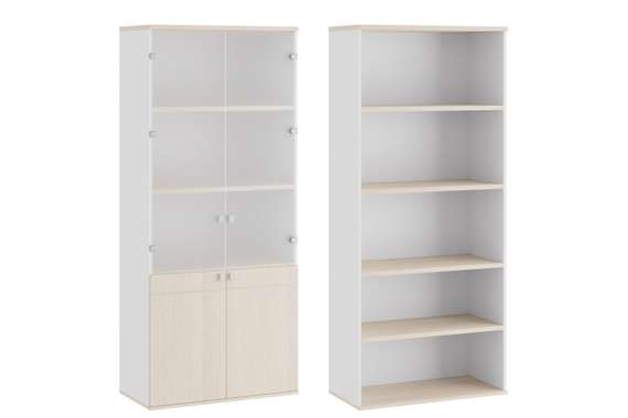 Шкаф для бумаг со стеклом (стекло без рамы) Tess