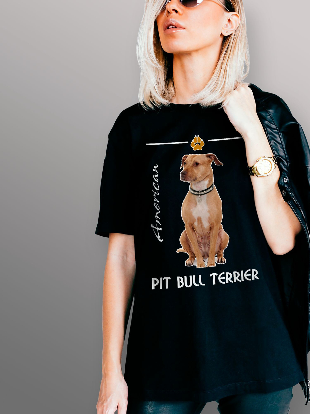 Футболка питбультерьер