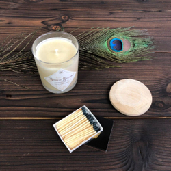 Свеча ароматическая с эфирным маслом чайного дерева