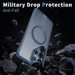 Прозрачный чехол Mesh Pro Magnetic Case для Samsung Galaxy S23 Ultra