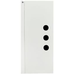 Корпус металлический ЭРА SIMPLE ЩМП-05 (400х400х175) IP31 УХЛ3 серый | Корпуса металлические с монтажной панелью