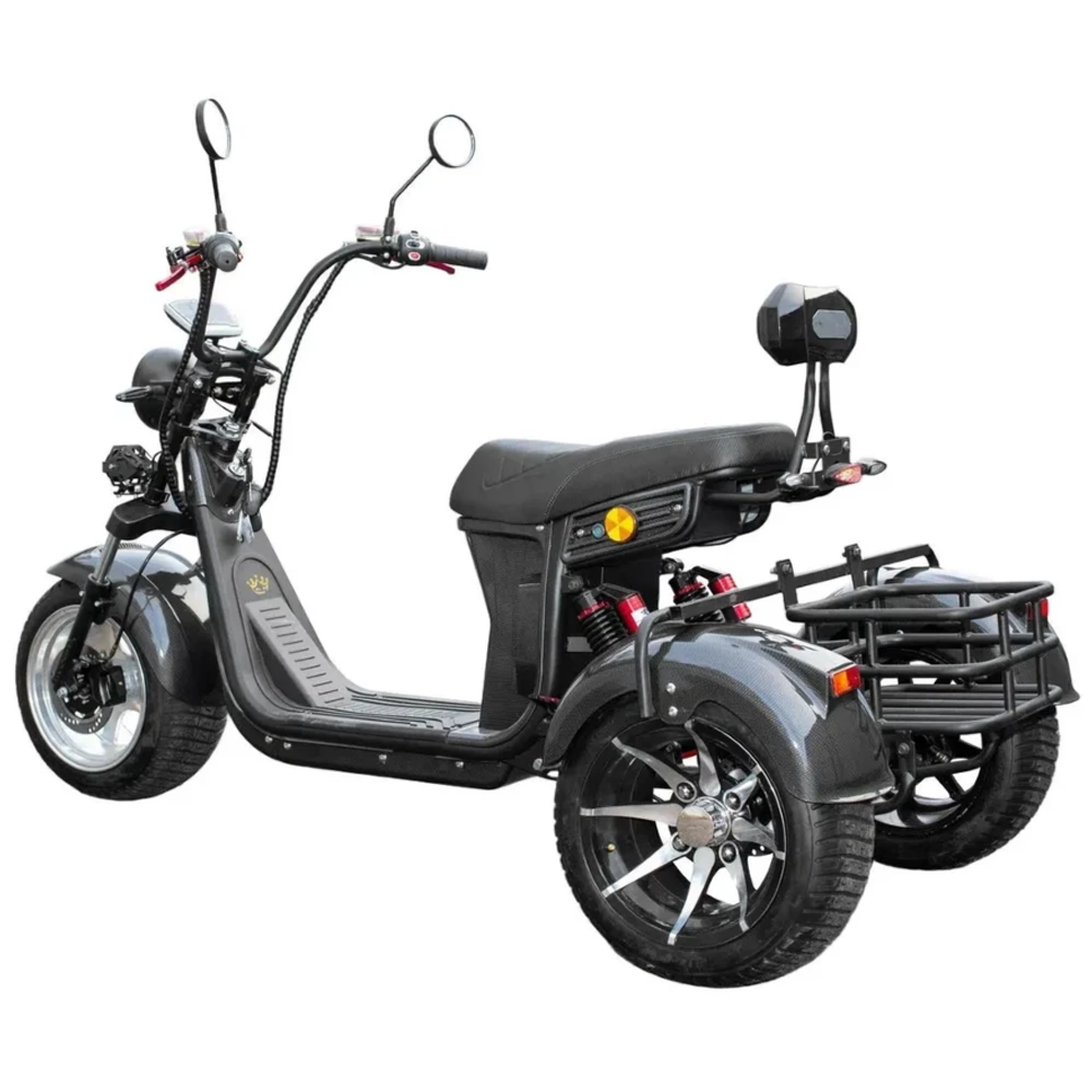Электроскутер IKINGI M7 PRO TRIKE 3333W (Карбон)