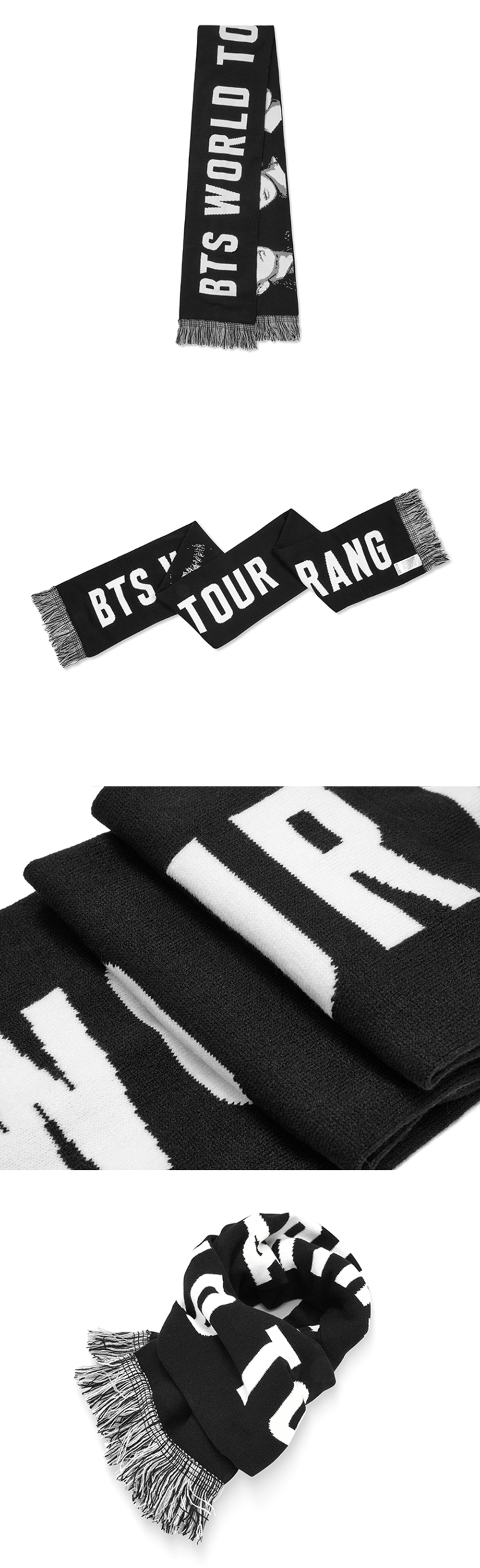 Шарф-слоган BTS Arirang Photo Slogan Muffler