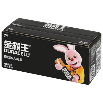 Батарейки Duracell ААА алкалиновые 1,5v 40 шт. LR03-40BL Basic (CN)