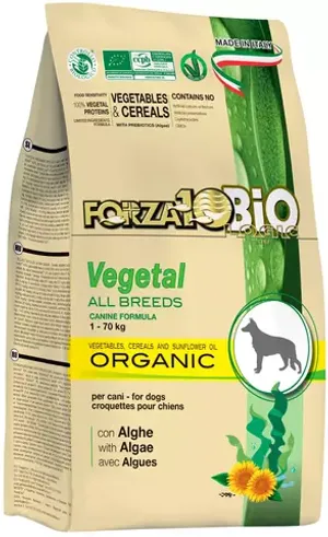 Forza 10 Неполнорационный корм для взрослых собак всех пород VegetalBio с овощами и водорослями