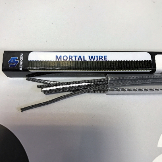 Спираль Кантал-A1 Mortal Wire (0.3*0.8)*2+0.2*0.1 120 мм (ADVKEN)