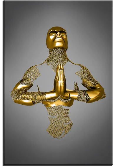 Постер "Металлическое спокойствие"