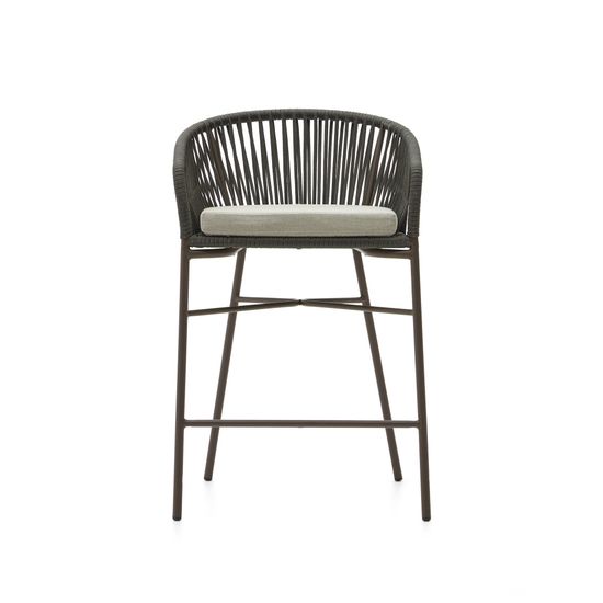 Стул Yanet из зеленой веревки, высота 65 см Испания La Forma