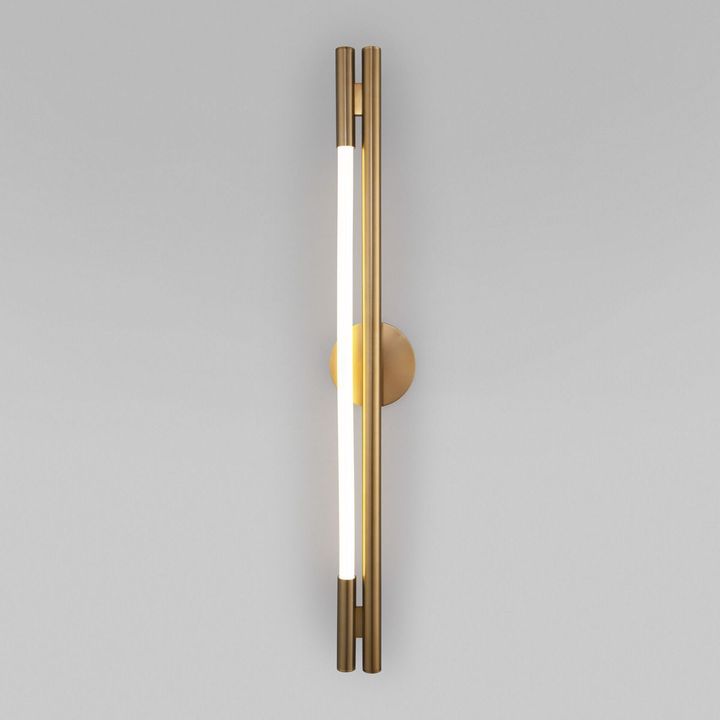 Настенный светодиодный светильник Eurosvet Talus 50265 LED латунь