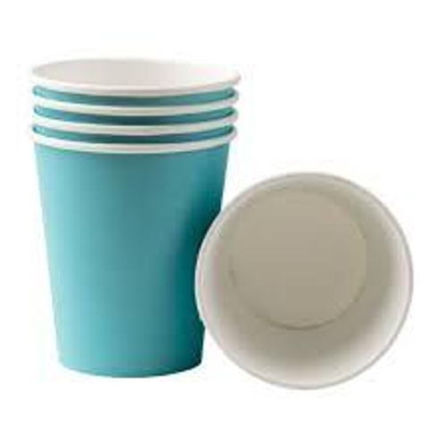 Бумажный стакан 350мл d-90. Бирюзовый, Кракен 1000шт/кор