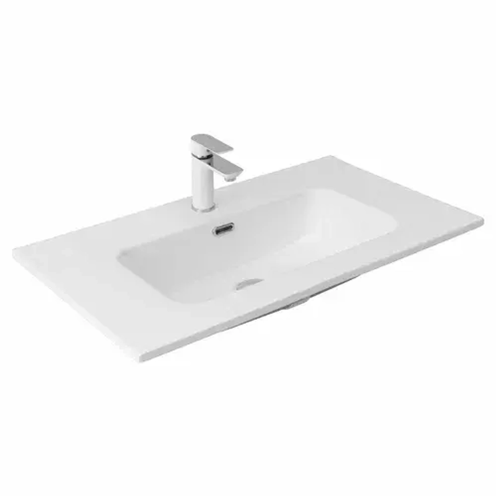 Раковина Aquanet Flat 80 белая