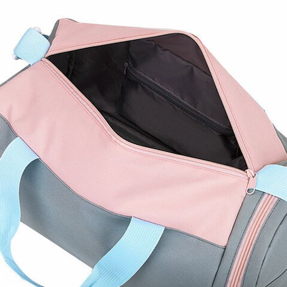 Çanta \ Bag \ Сумка спортивная ЮНЛАНДИЯ с отделением для обуви, 40х22х20 см, пастельный, 272381