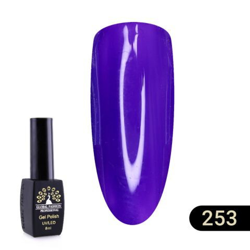 Гель лак BLACK ELITE 253, Global Fashion 8 мл