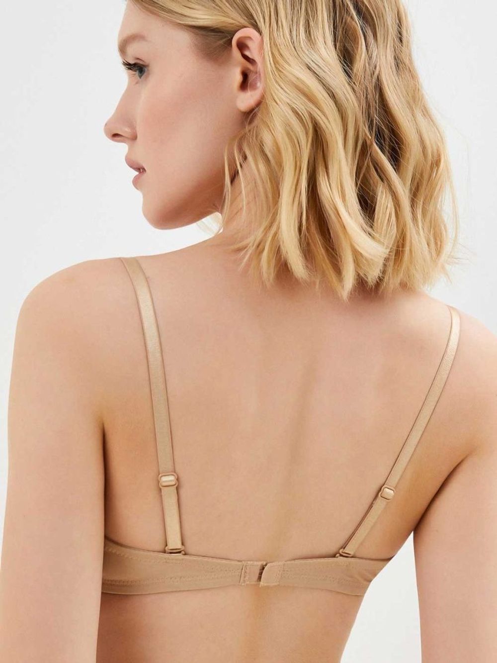 Бюстгальтер на косточках  с пуш-ап