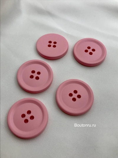 Пуговицы на прокол16 светло-розовые