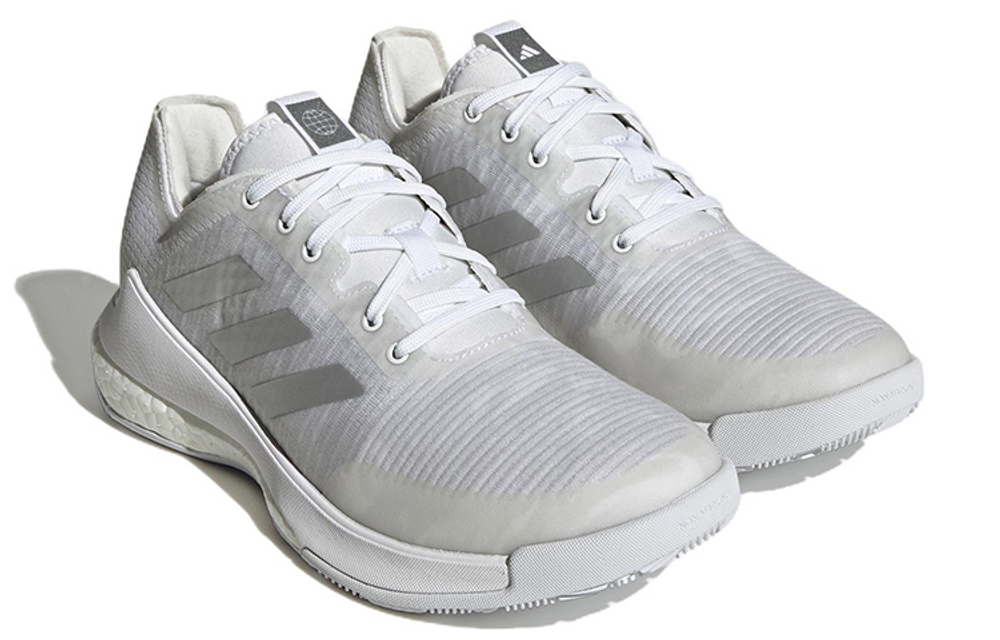 Adidas Crazyflight "White/Silver" sneakers Women"s