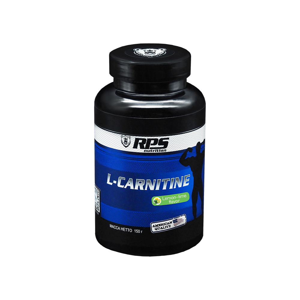 Л-КАРНИТИН 150г БАНКА, L-CARNITINE RPS NUTRITION, вкус лимон-лайм