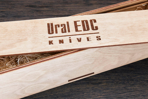 Нож разделочный UralEDC пчак 180мм, сталь 95Х18