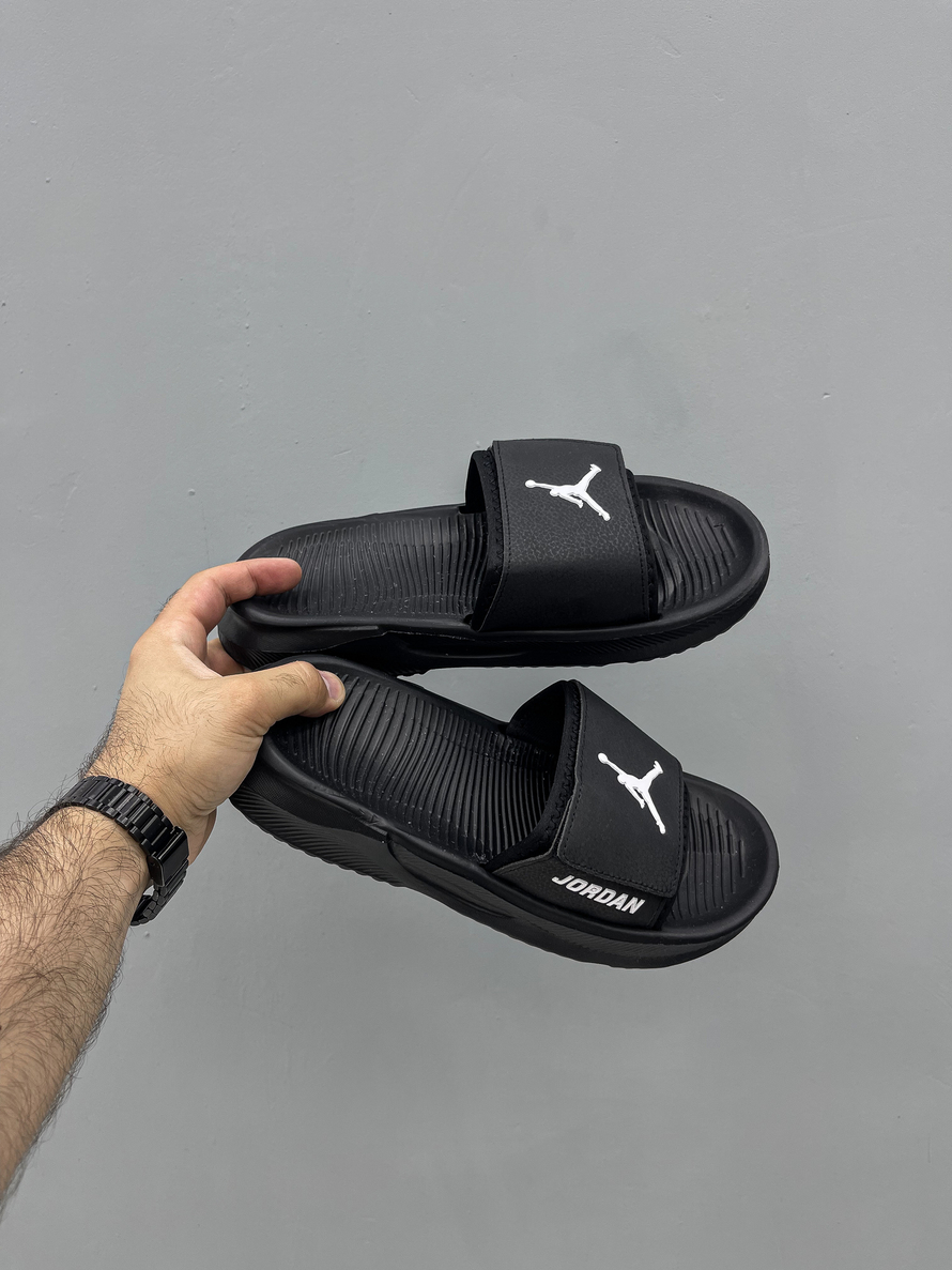 Тапочки Jordan (черн.)