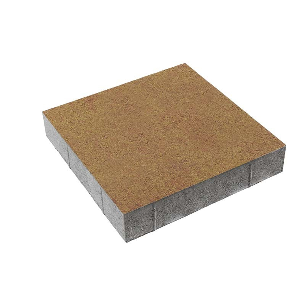 Тротуарная плитка КВАДРАТ 500х500 мм - Листопад гранит Сахара