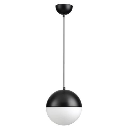 4958/1A PENDANT ODL22 393 черный/металл/белый/стекло Подвес E27 1*40W PINGA