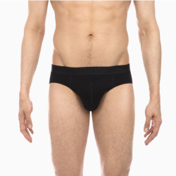 Мужские трусы брифы черные HOM HO1 Mini Briefs HO1 359521_400004