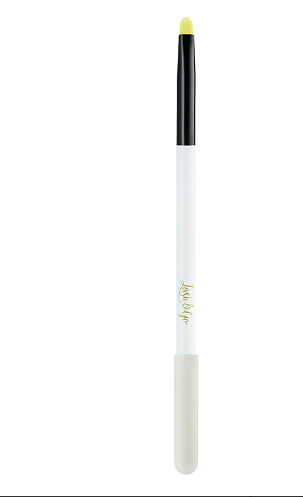 Кисть Lash&Go закругленная с силиконовым колпачком