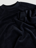 Велюровый комплект Mjölk (свитшот и брюки) Navy