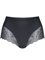 Трусики-слипы с кружевом Greta (Размер: XXXL) (Цвет: черный)