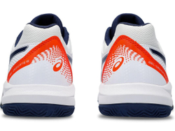 Мужские кроссовки теннисные Asics Gel-Dedicate 8 Clay - white/blue expanse