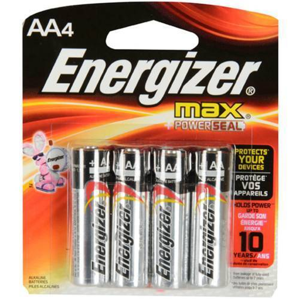 Батарейка Energizer АА (пальчик) (4шт.)