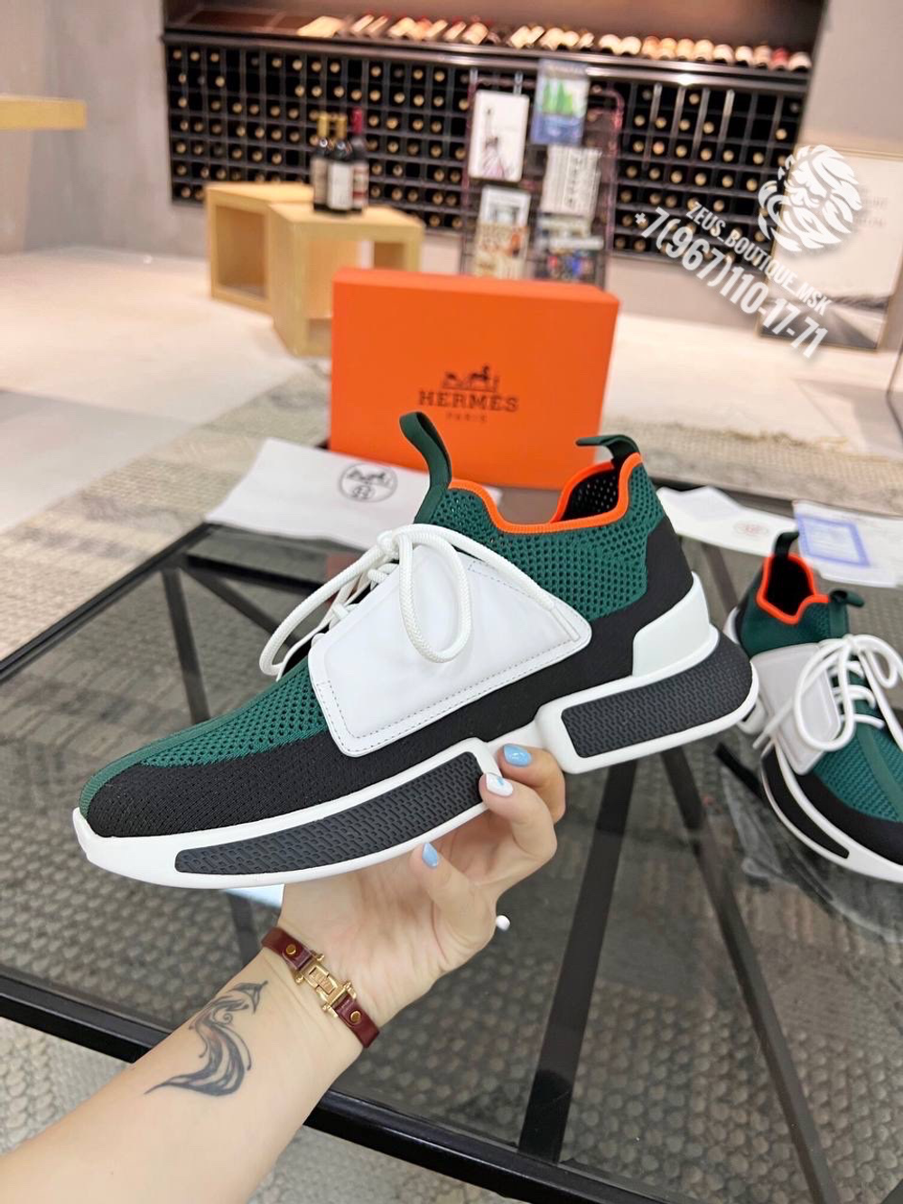 Кроссовки Hermes