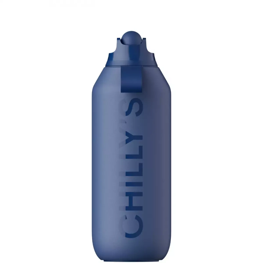 Chilly's Bottles - Спортивная бутылка Series 2 Sport 500мл синяя / артикул   B500S2SPWBLU  / GTIN 739406095708