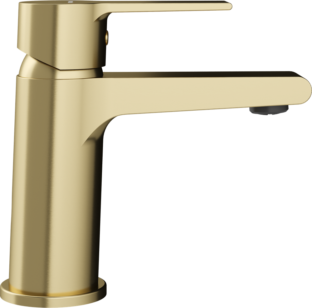 Смеситель для раковины STWORKI Дублин S41010GM матовое золото