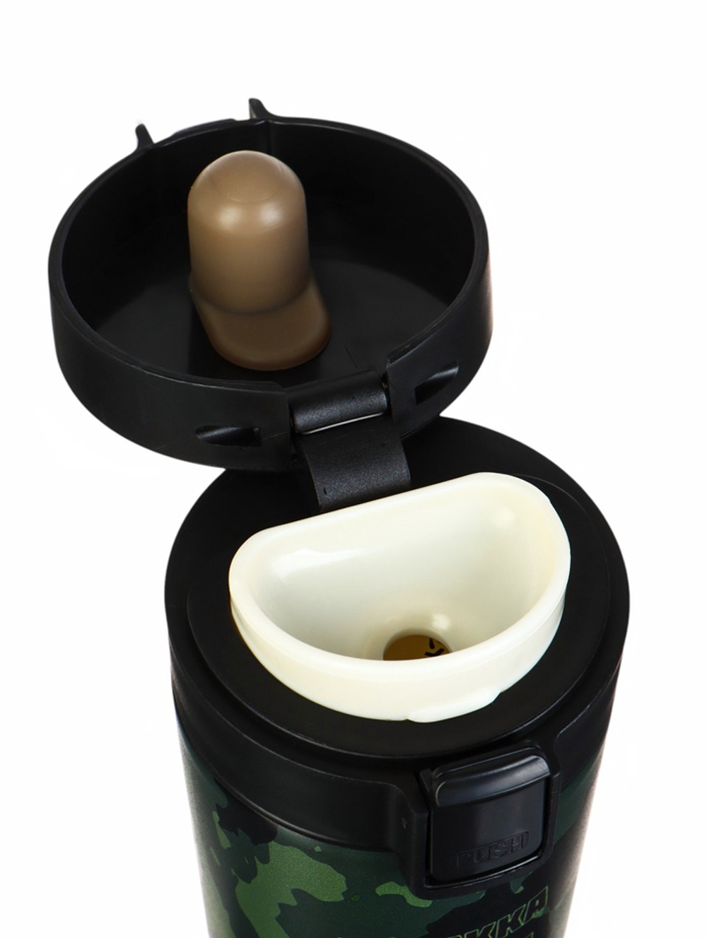 Термокружка «Кружка лучшего мужчины», 380 мл, сохраняет тепло 8 ч, с ситечком