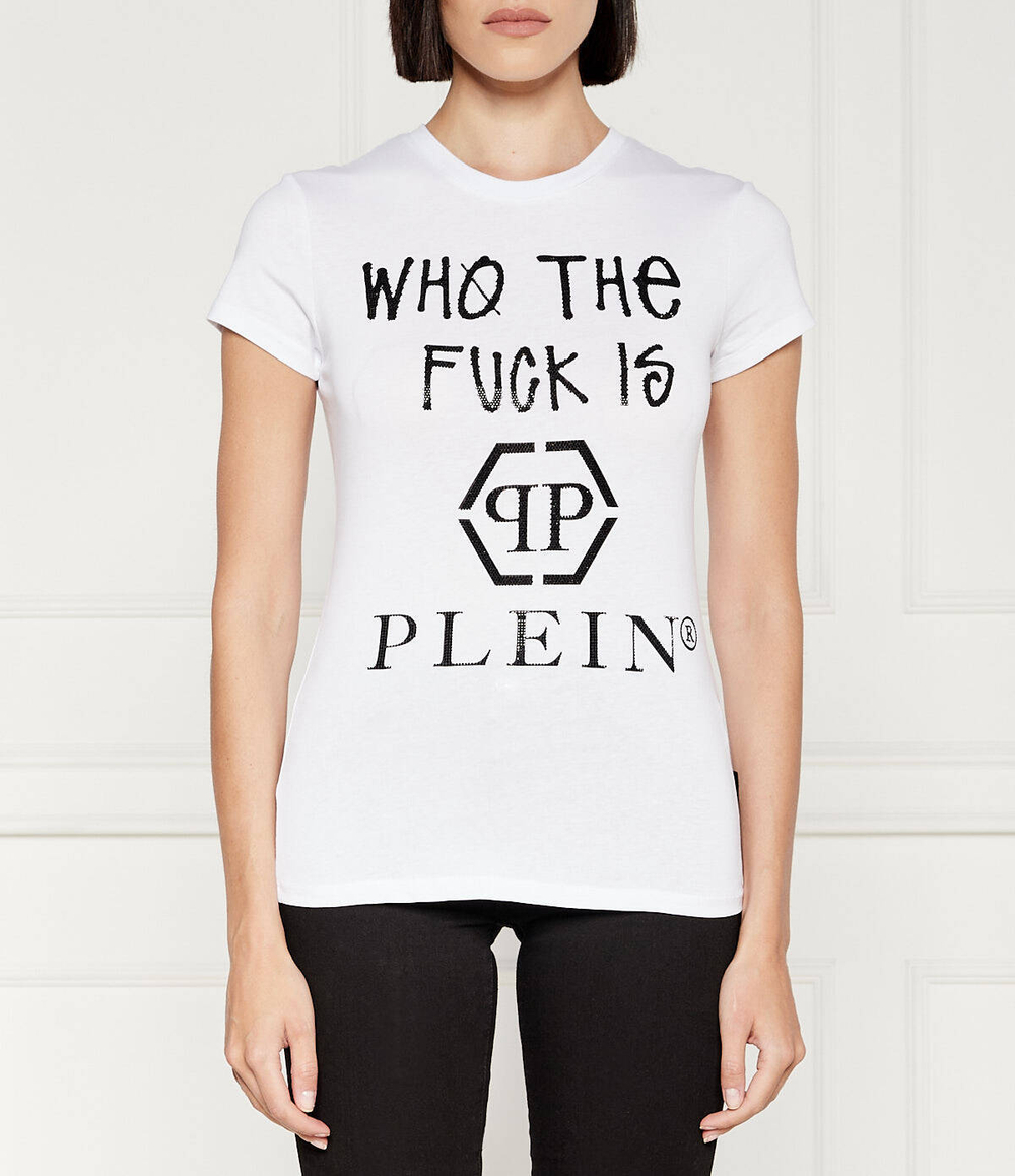 Футболка Sexy Pure Philipp Plein - белый(WTK3275 PJY002N)