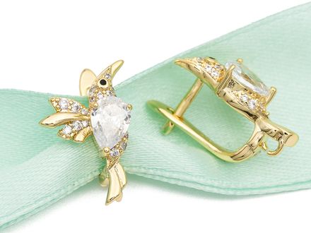 Швензы "Колибри" 16мм, со стразами