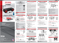 Аудиосистема BOSS ATV30BRGB (упаковка из 3 шт.)
