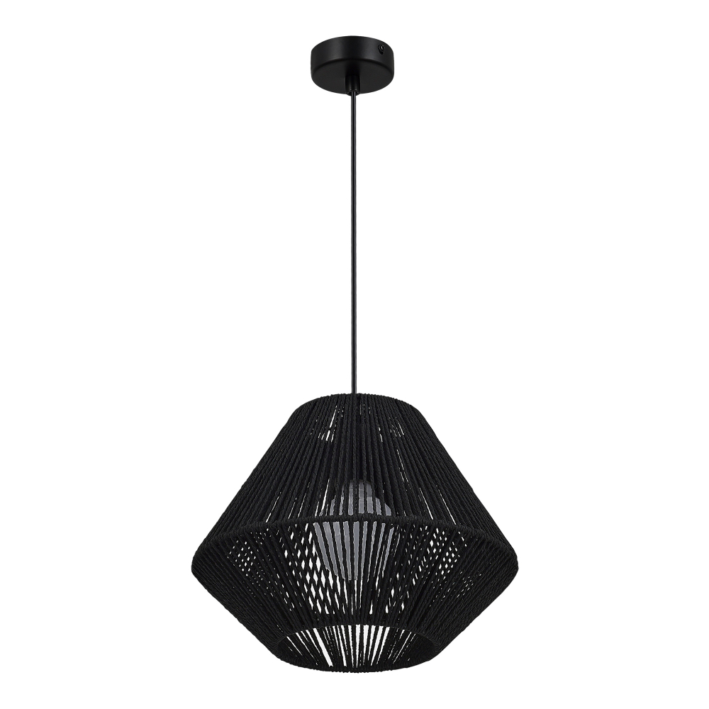 SLE6025-403-01 Светильник подвесной черный/черный E27 1*40W ETTAN