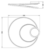 Накладной светильник Arte Lamp Millo A3893PL-30BK