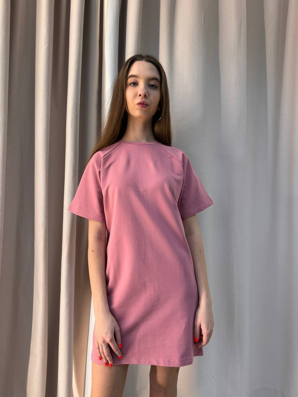 Платье футболка Мини