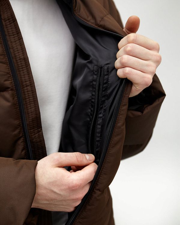 Пуховик AW24 Downjacket коричневый - фото 5