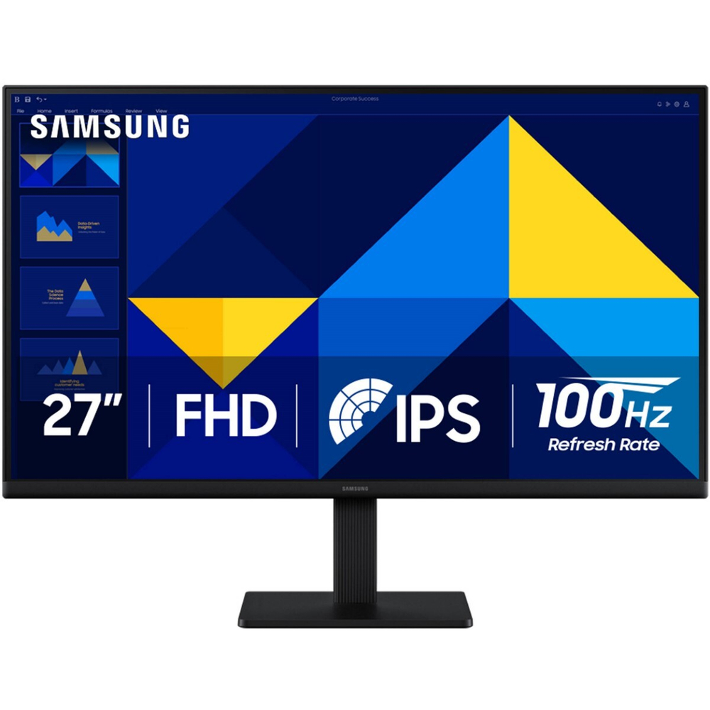 Монитор Samsung 27" S27D300GAUXEN, IPS LED, 16:9 FHD 1920x1080 100Hz, черный