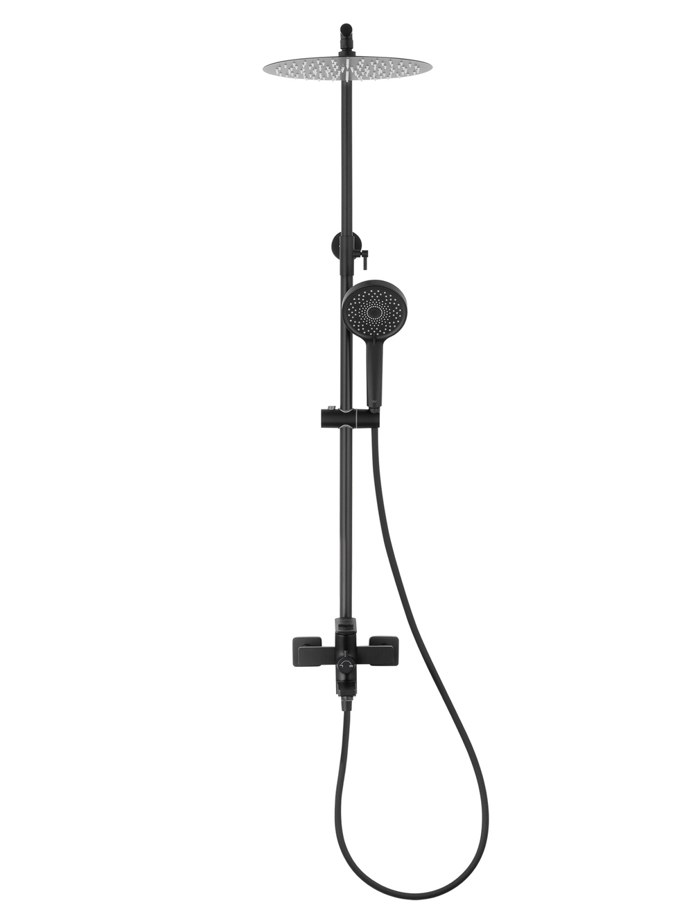 Душевая система WONZON & WOGHAND FRAME, Черный матовый (WW-88739010-MB)