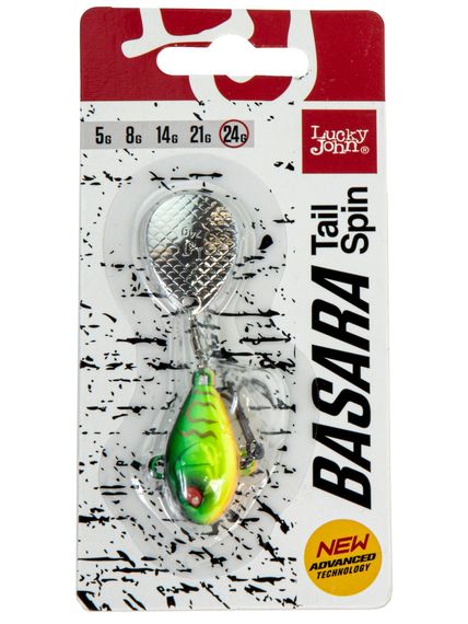 Тейл-спиннер Lucky John BASARA TAIL SPIN 24.0г 003 в блистере
