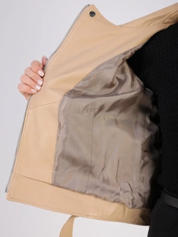 Кожаная куртка демисезонная косуха